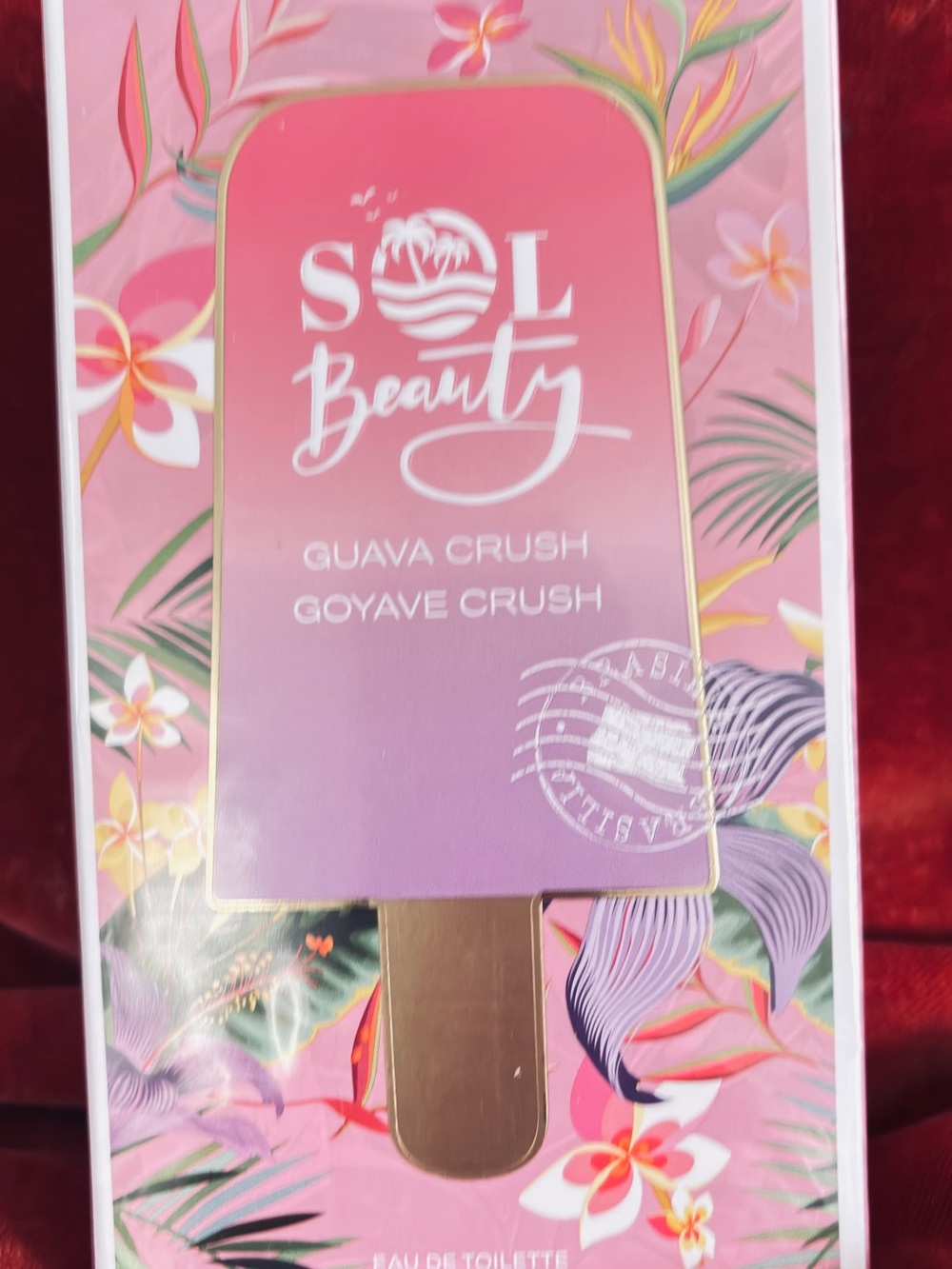 Sol Beauty Guava Crush Eau de Toilette — Pink Floral Scent